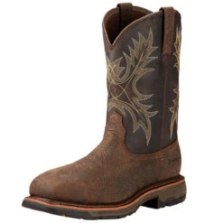 Ariat Workhog Bruin Waterproof Composite Toe Mens Work Boot