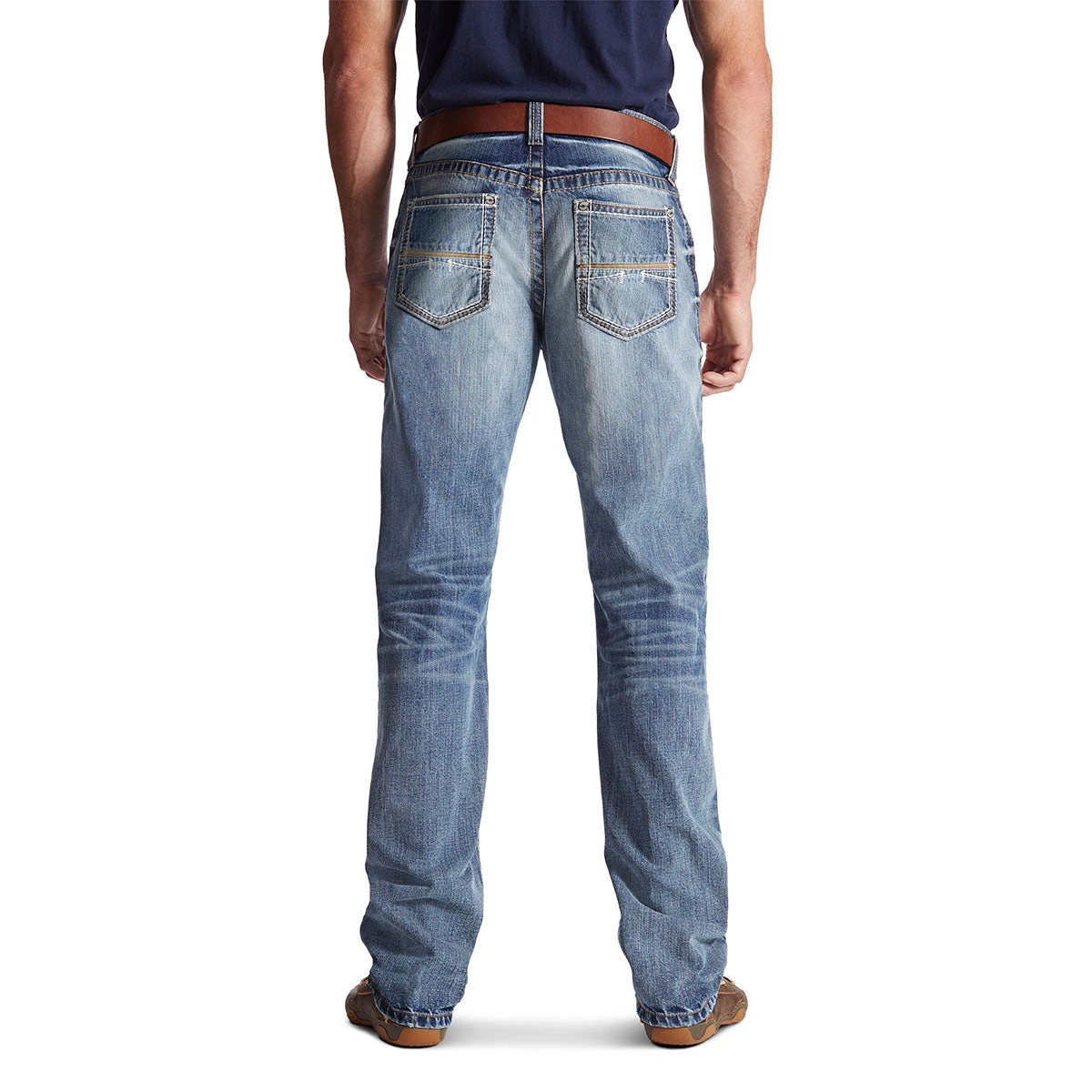 Ariat M4 Low Rise Coltrane Mens Boot Cut Jeans 2 Ariat M4 Low Rise Coltrane Mens Boot Cut Jeans - Image 2