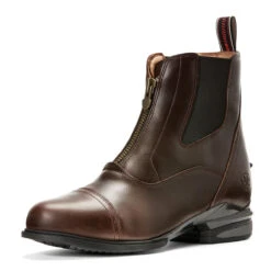Ariat Devon Nitro Zip Front Chocolate Ladies Paddock Boot