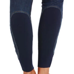Ariat Halo Denim Knee Patch Ladies Breech -Equestrian Equipment Store 10035311 c1131 alt3