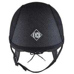 Charles Owen AYR8 Plus Helmet In Black Microsuede -Equestrian Equipment Store 105ayr8p c1105 alt2