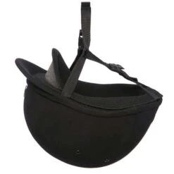 Charles Owen JR8 Helmet In Black Microsuede -Equestrian Equipment Store 105jr8 c1105 alt1