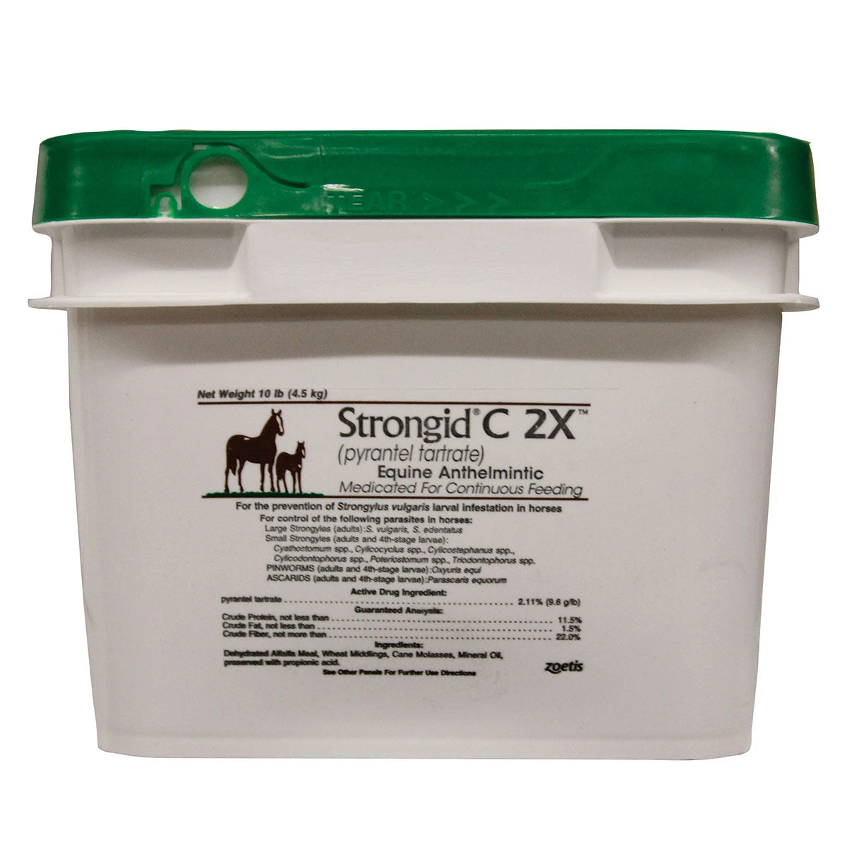 Zoetis Strongid C 2x Dewormer 10 Lb 1 Zoetis Strongid C 2x Dewormer 10 Lb