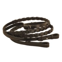 Tory Average Horse Laced Reins With Hook End
