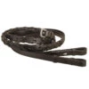 Tory Large Horse Laced Reins With Hook End