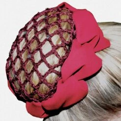 Hair Net Scrunchie With Rhinestones -Equestrian Equipment Store 1182W c1110