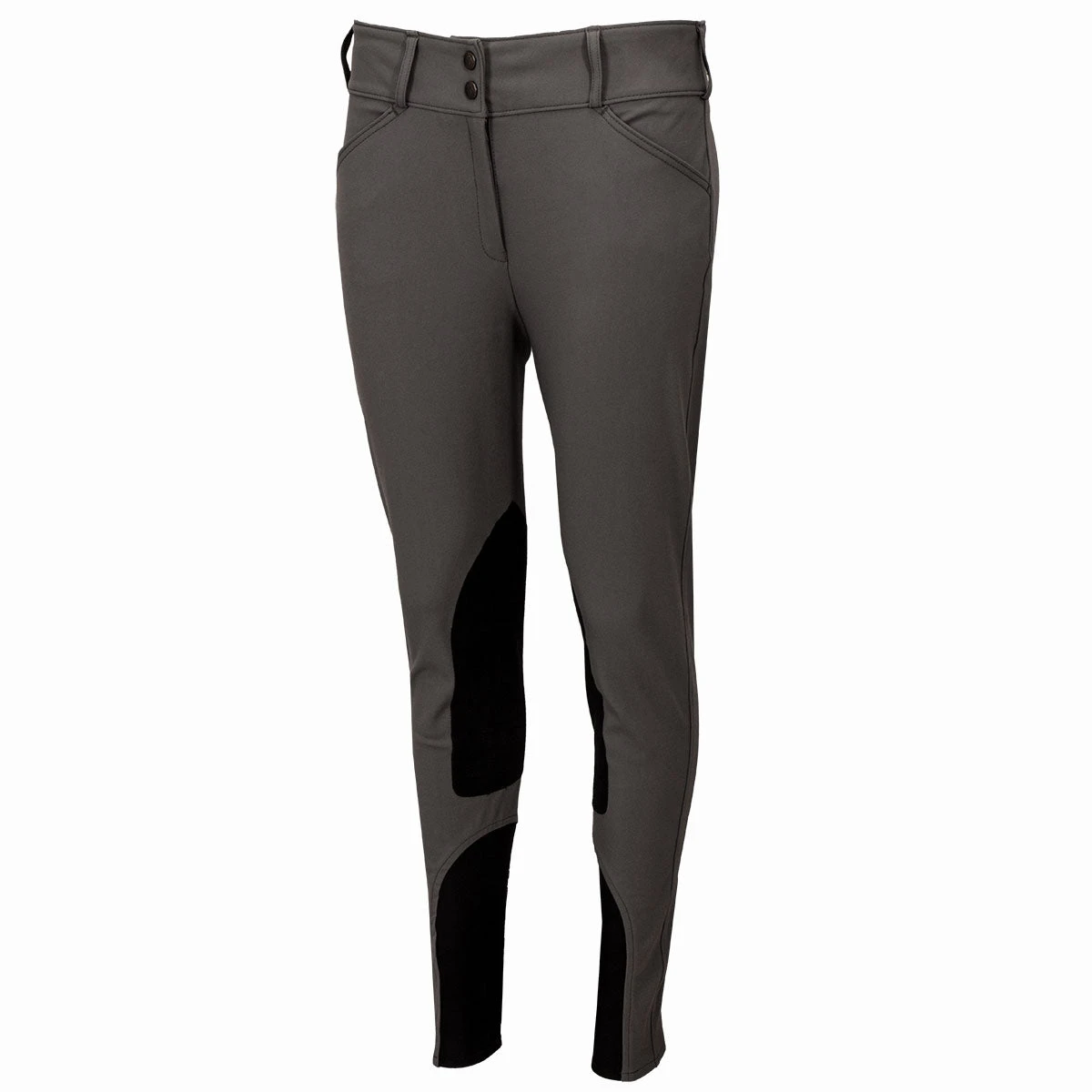 Tailored Sportsman Ladies Trophy Hunter Knee Patch Breech - Titanium 1 Tailored Sportsman Ladies Trophy Hunter Knee Patch Breech - Titanium