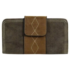 Justin Weathered Brown Ladies Wallet 9 Justin Weathered Brown Ladies Wallet -Equestrian Equipment Store 2166775w