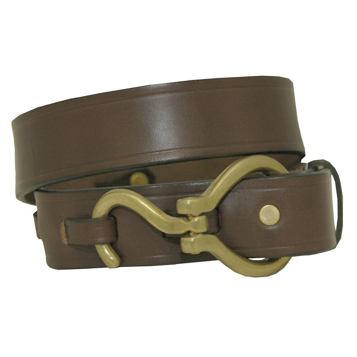 Plain Hoofpick Buckle 1.25 Inch Havana Belt 1 Plain Hoofpick Buckle 1.25 Inch Havana Belt