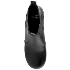 Dansko Frankie Black Oiled Jodpur Style Stapled Ladies Clog -Equestrian Equipment Store 232020202 c1105 alt4