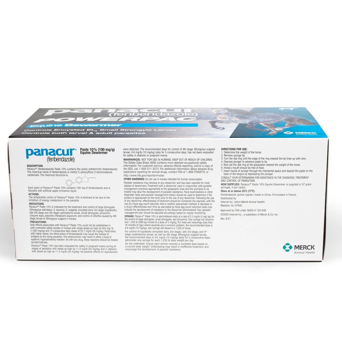Merck Panacur Powerpac Paste Dewormer 4 Merck Panacur Powerpac Paste Dewormer - Image 4
