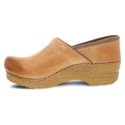 Dansko Professional Honey Distressed Ladies Clog -Equestrian Equipment Store 306581464 c1127 alt1