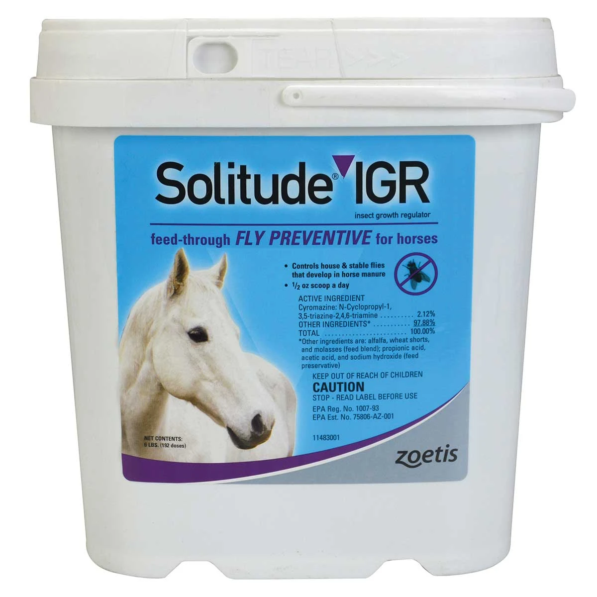 ZOETIS Solitude IGR Feed Through 6 Lb 1 ZOETIS Solitude IGR Feed Through 6 Lb
