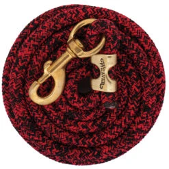 Weaver Leather Weaver Mosaic Poly Lead Rope With Solid Brass Snap 10ft -Equestrian Equipment Store 35 21mw c1158