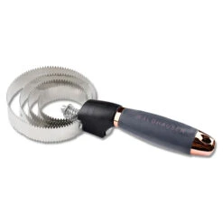 Waldhausen Metal Curry Comb And Shedding Blade With Gel Handle
