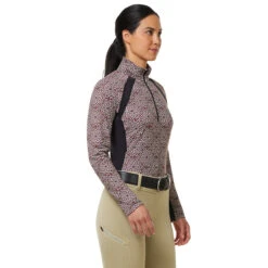 Kerrits Rail Side Quarter Zip Ladies Technical Top -Equestrian Equipment Store 40700p k c1110 alt2