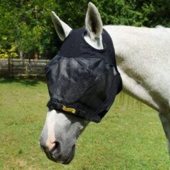 Absorbine UltraShield Fly Mask With Removable Nose No Ears -Equestrian Equipment Store 430153 c1105 alt1
