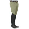 Ovation Euroweave Knee Patch Tan Mens Breeches