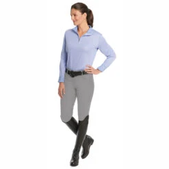 Ovation Euro Melange Knee Patch Ladies Breech