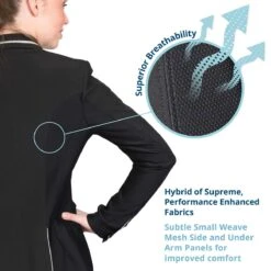 Ovation Hybrid Euro Ladies Show Coat -Equestrian Equipment Store 471157 c1105 alt4