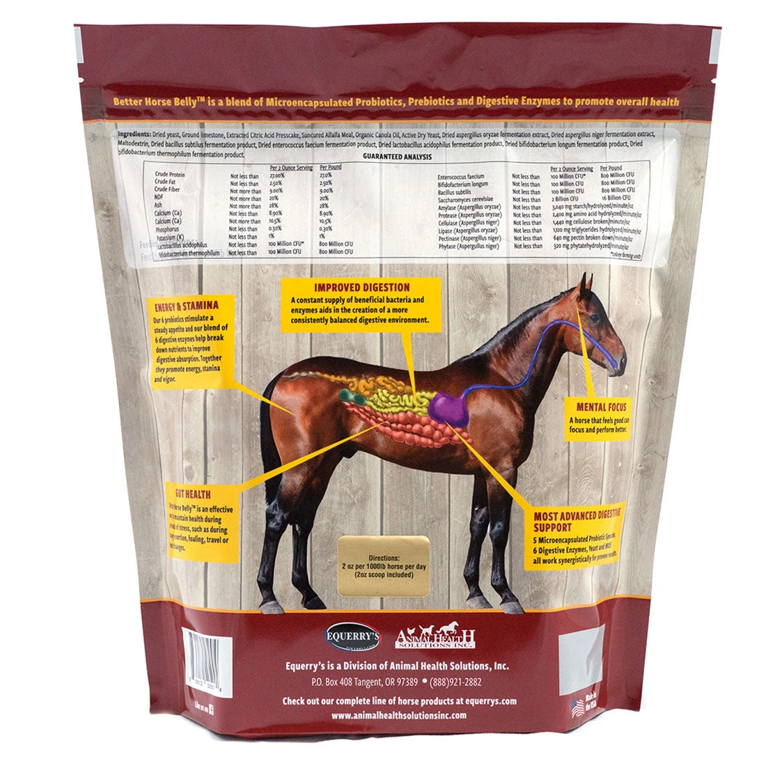 Equerrys Better Horse Belly For Gut Health 3.2 Lb 2 Equerrys Better Horse Belly For Gut Health 3.2 Lb - Image 2