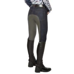Kerrits Stretch Denim Full Seat Ladies Breech -Equestrian Equipment Store 50416k c1131