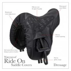LeMieux ProKit Ride On Saddle Cover - Dressage -Equestrian Equipment Store 5381dr c1105 alt2