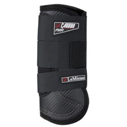 LeMieux Carbon Air XC Boots - Black Front -Equestrian Equipment Store 588axc f c1105 alt2
