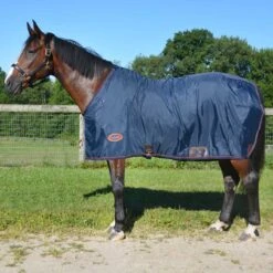 Country Pride 420D Fleece Lined Closed Front Nylon Sheet -Equestrian Equipment Store 72 8181 c1146