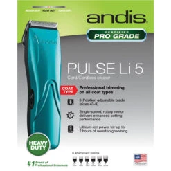 Andis Pulse Li 5 Clipper -Equestrian Equipment Store 73515 c1168 alt4