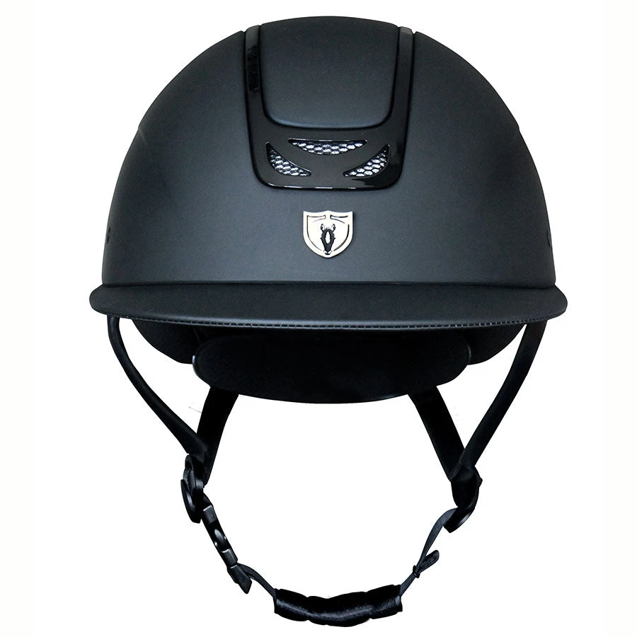 Tipperary Royal Matte Wide Brim Helmet - Gloss Trim 4 Tipperary Royal Matte Wide Brim Helmet - Gloss Trim - Image 4
