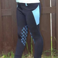 Belle & Bow Fleece Girls Winter Riding Tight