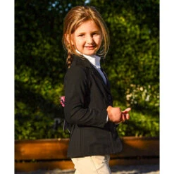 Belle & Bow Featherweight Childrens Show Coat -Equestrian Equipment Store bbsc21 c1105 alt1