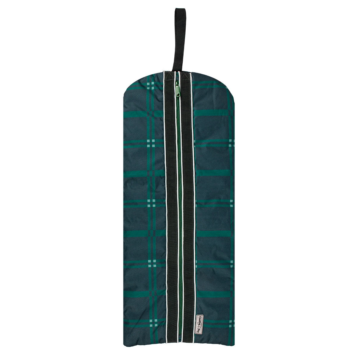 Chestnut Bay Quilted Bridle Bag - Hunter Plaid 1 Chestnut Bay Quilted Bridle Bag - Hunter Plaid