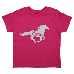 Cowgirls Unlimited Horse Crazy Girls Tee