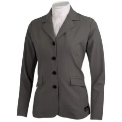 Grand Prix Madelyn Ladies Show Coat - Light Grey