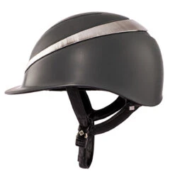 Charles Owen Halo CX MIPS - Grey With Metallics Ring -Equestrian Equipment Store myhal cx1 c1125 alt1