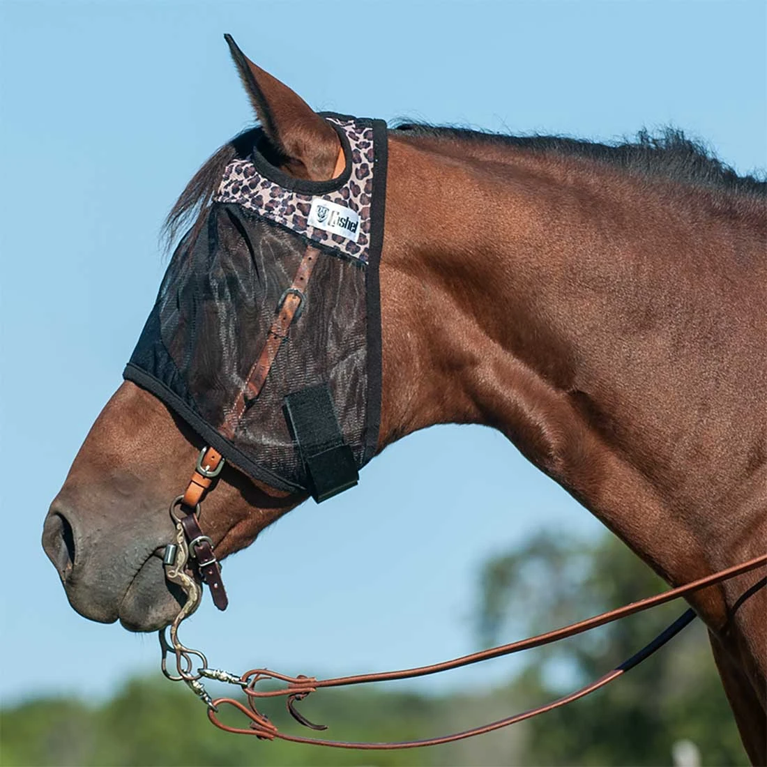 Cashel Quiet Ride Fly Mask No Ears 2 Cashel Quiet Ride Fly Mask No Ears - Image 2