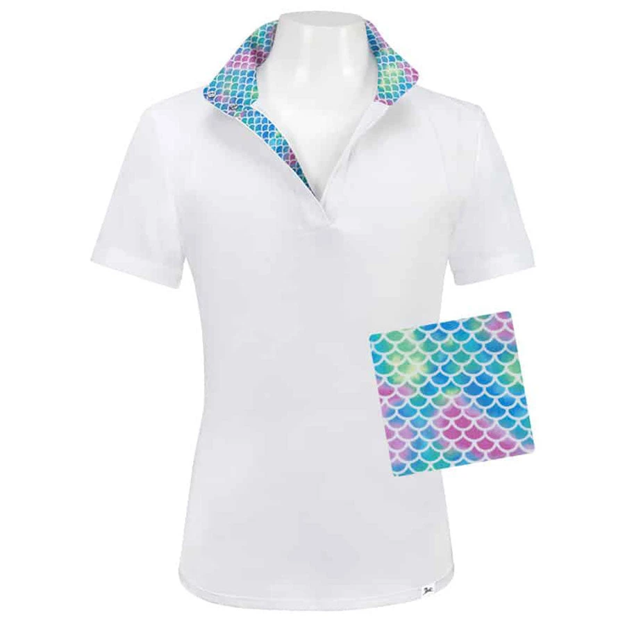 RJ Classics Sadie Jr. 37.5 SS Girls Show Shirt - Mermaid 1 RJ Classics Sadie Jr. 37.5 SS Girls Show Shirt - Mermaid