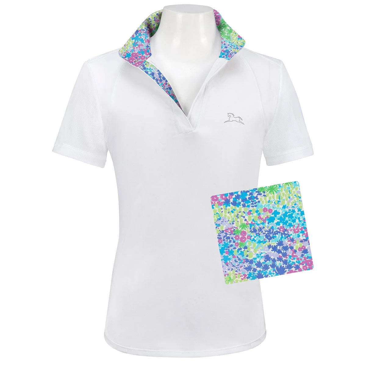 RJ Classics Sadie Jr. 37.5 SS Girls Show Shirt - Preppy 1 RJ Classics Sadie Jr. 37.5 SS Girls Show Shirt - Preppy