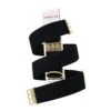 Unbelts Flexible Adjustable Belt With Gold Buckle