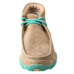 Twisted X Chukka Ladies Driving Moc - Turquoise -Equestrian Equipment Store wdm0020 c1109 alt2