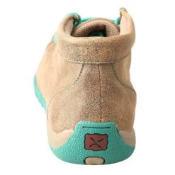 Twisted X Chukka Ladies Driving Moc - Turquoise -Equestrian Equipment Store wdm0020 c1109 alt3
